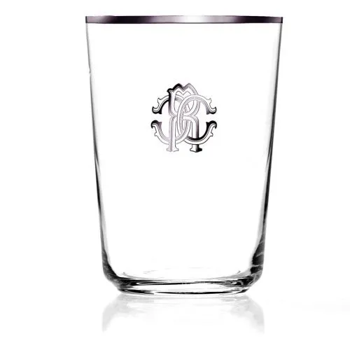 Стакан для напитков Monogramma Platin