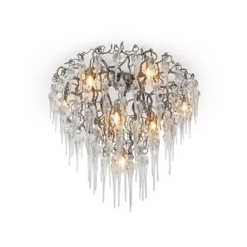Потолочный светильник HOLLYWOOD GLASS CEILING CHANDELIER GLASS HIGH