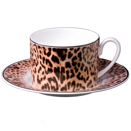 Чашка с блюдцем для чая Jaguar