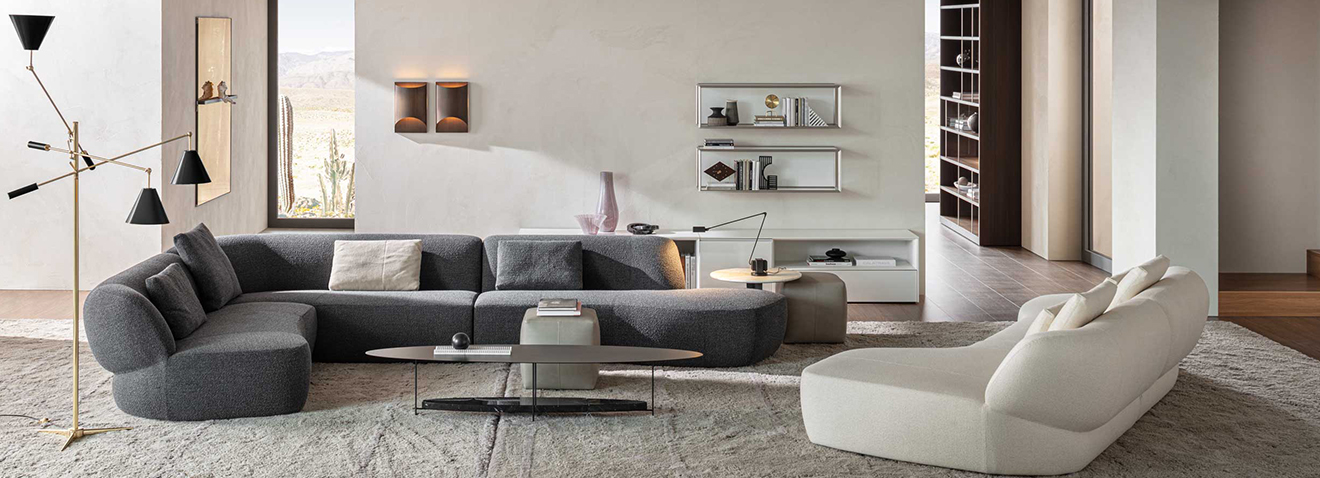 Molteni&C: 7 диванов – 7 характеров