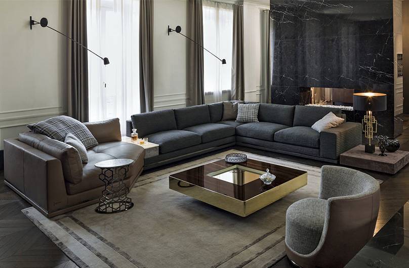 Гостиная Cohen by Longhi: уют и многофункциональность