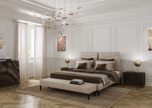 Кровать SOFT Beige