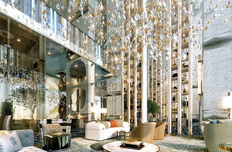 Возрождение Roberto Cavalli: 70-этажный небоскреб Cavalli Tower в Дубае