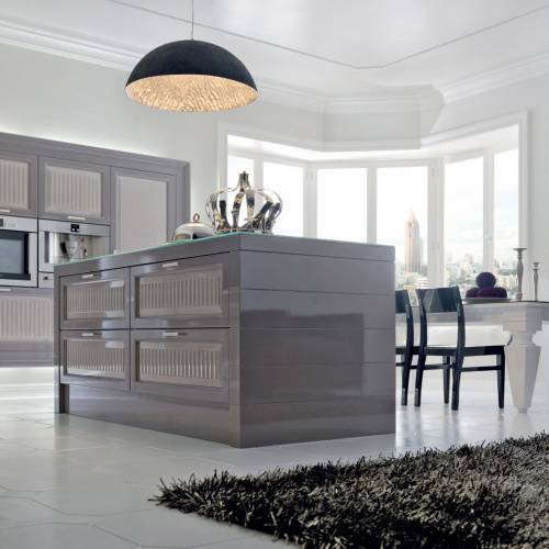 Кухня Convivio Contemporary Gloss Grey