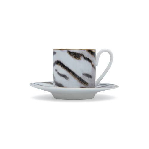 Чашка с блюдцем для кофе Tiger