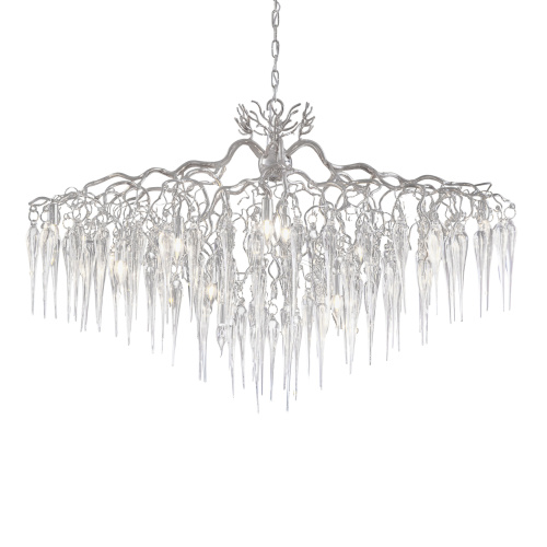 Люстра HOLLYWOOD GLASS CHANDELIER OVAL GLASS