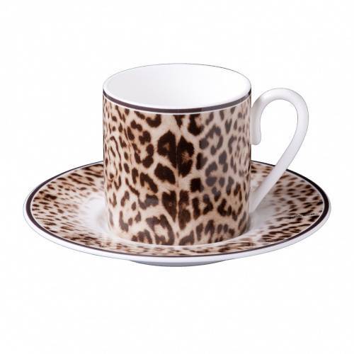 Чашка с блюдцем для кофе Jaguar