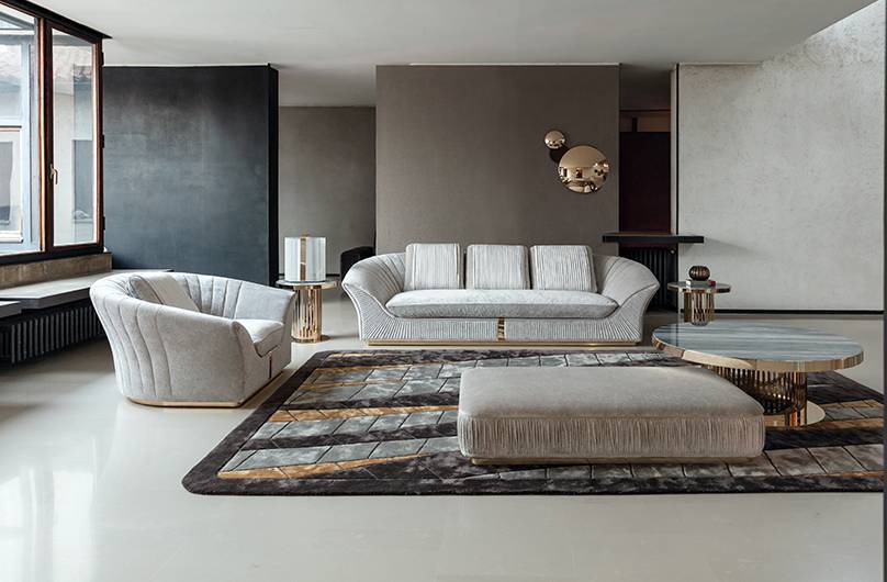 Легкое преображение интерьера гостиной: 4 оттоманки Giorgio Collection