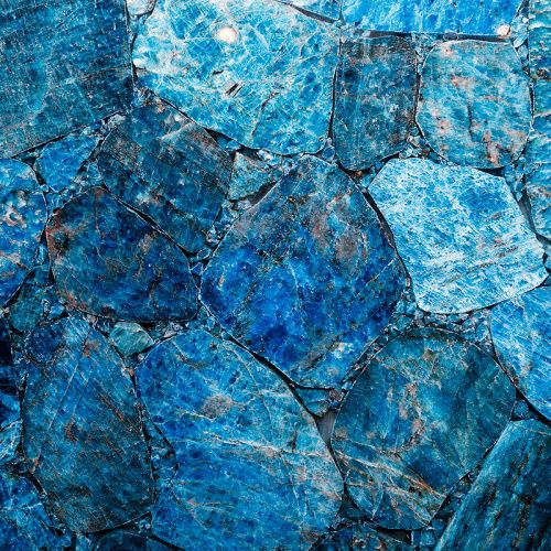 Натуральный камень CHARMESTONE Apatite Blue