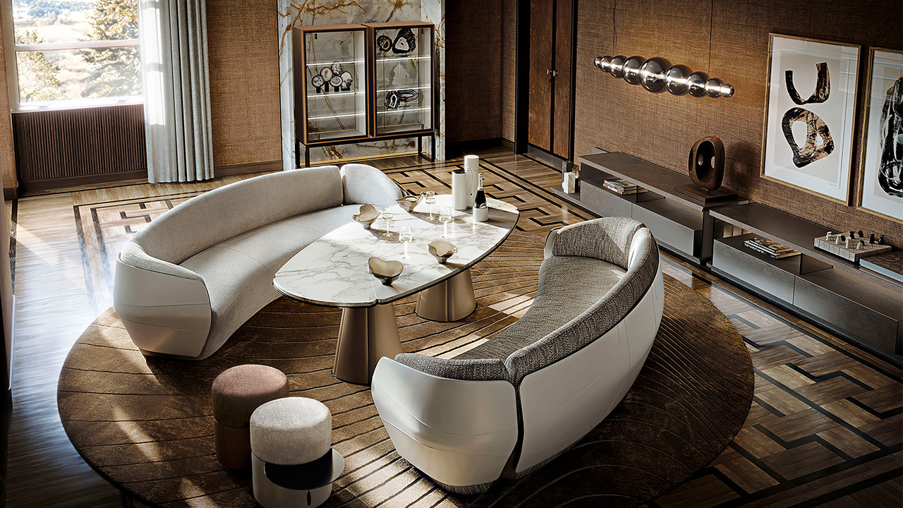Коллекция Giorgetti Maserati: элегантность в движении