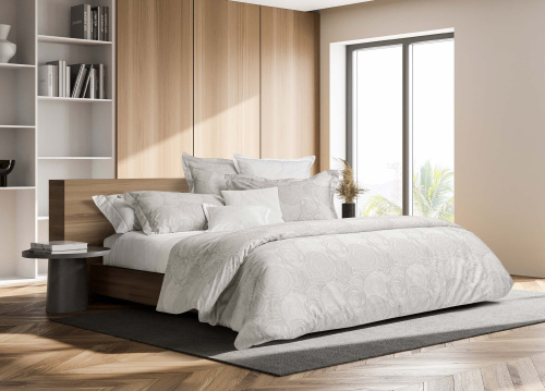 Комплект постельного белья GRAZIA цвет BEIGE Пододеяльник 220x200 см Наволочки 50x75 см - 2 шт Простыня 270x290 см