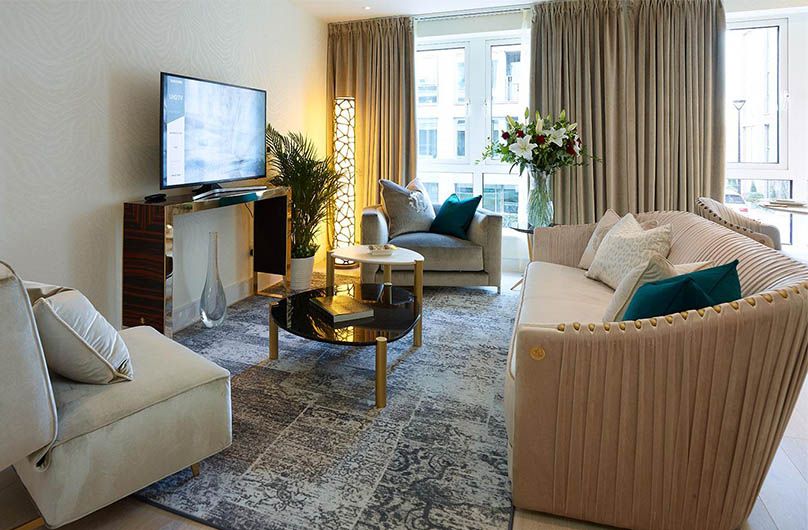 Шоу-апартаменты Roberto Cavalli Home Interiors на Лондонской набережной