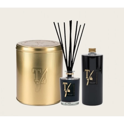 Подарочный набор NERO DIVINO/GOLD TIN BOX#1 (диффузор 250 мл + рефилл 500 мл)