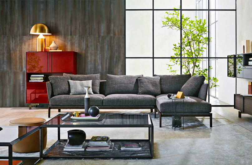 Гостиные Molteni&C: комфорт и многозадачность