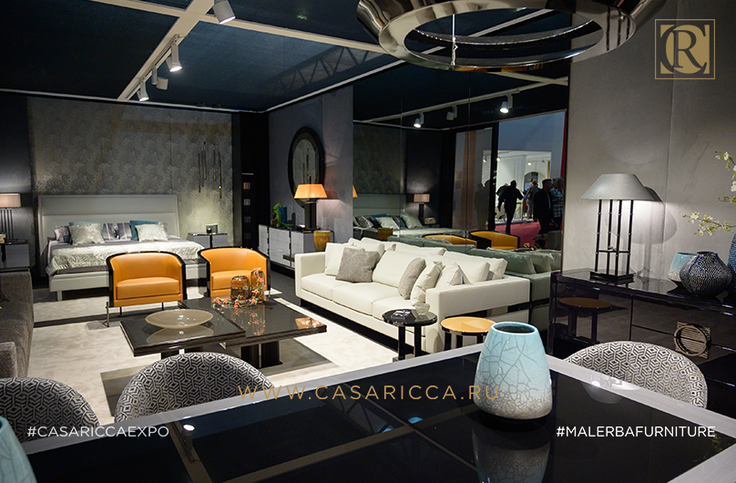 Фоторепортаж со стенда Malerba на iSaloni Moscow 2019