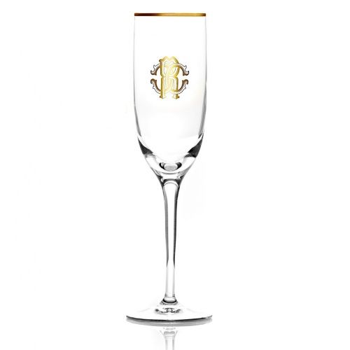 Бокал для шампанского Monogramma Gold
