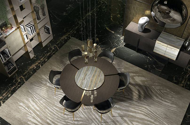 Для смелых: The Wild Dining by Roberto Cavalli Home Interiors