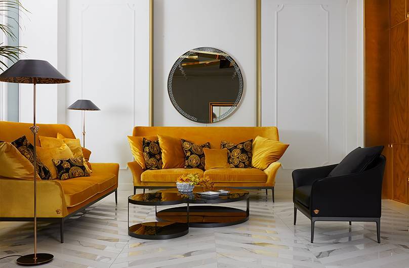 4 гостиные Versace Home – 4 портрета