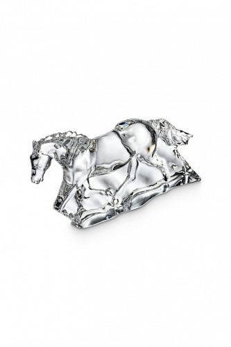 Хрустальная скульптура "Лошадь бегущая"