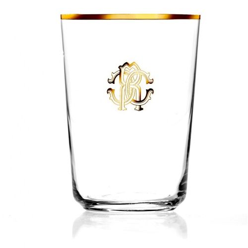 Стакан для напитков Monogramma Gold