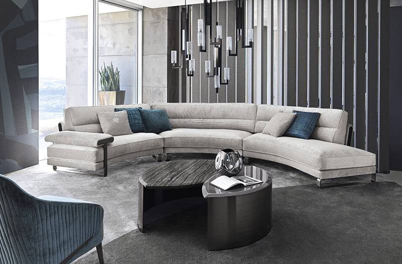 Прогатонист гостиной: секционный диван Mirage by Giorgio Collection