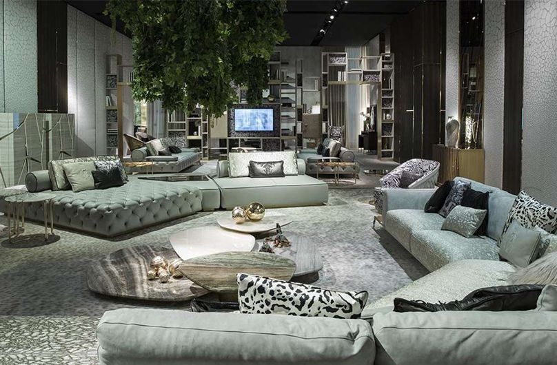 6 модульных решений для вашей гостиной от Roberto Cavalli Home Interiors