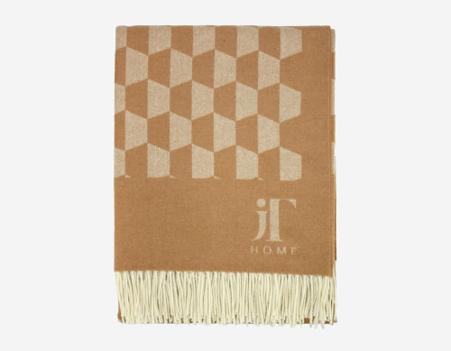 Плед MASCAGNI цвет CAMMELLO, размер 138х175см