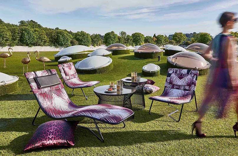 Roberto Cavalli Home Interiors: свежая коллекция на свежем воздухе