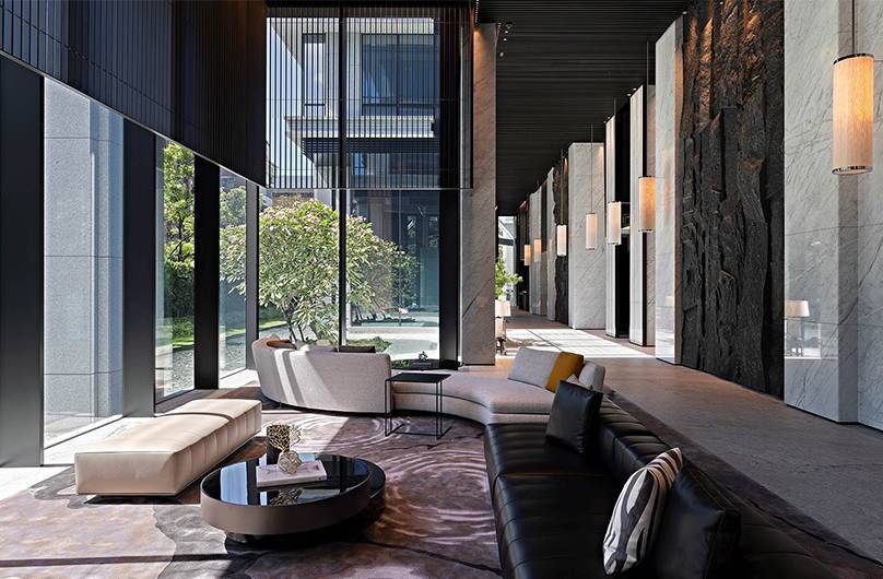 Жилой комплекс The Silk Court в Тайбэй: стиль Minotti