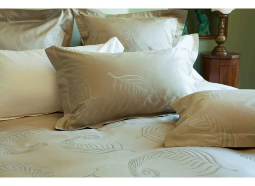 Комплект постельного белья CERBOLI цвет FLAX/IVORY Пододеяльник 240x220 см Наволочки 50x75 см - 2 шт Простыня 270x290 см