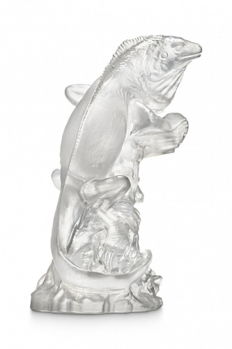 Хрустальная скульптура "Игуана"