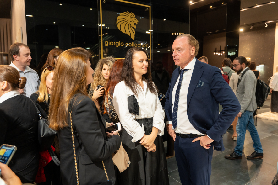 Встречайте LUXOR! Фабио Мазоло лично представил новинку в Casa Ricca EXPO