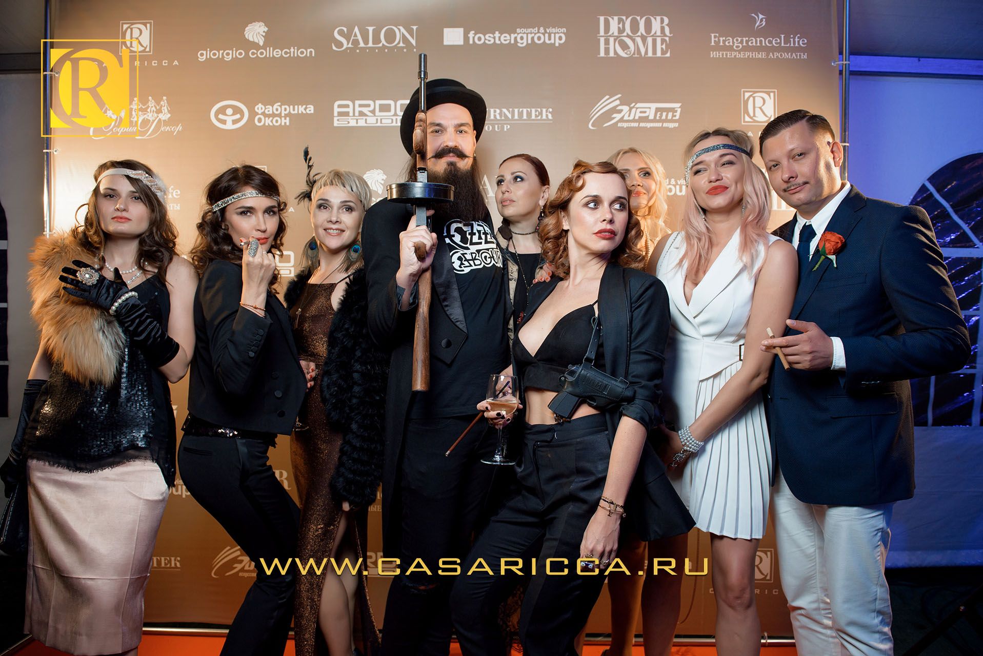 Великая империя Гэтсби в Casa Ricca
