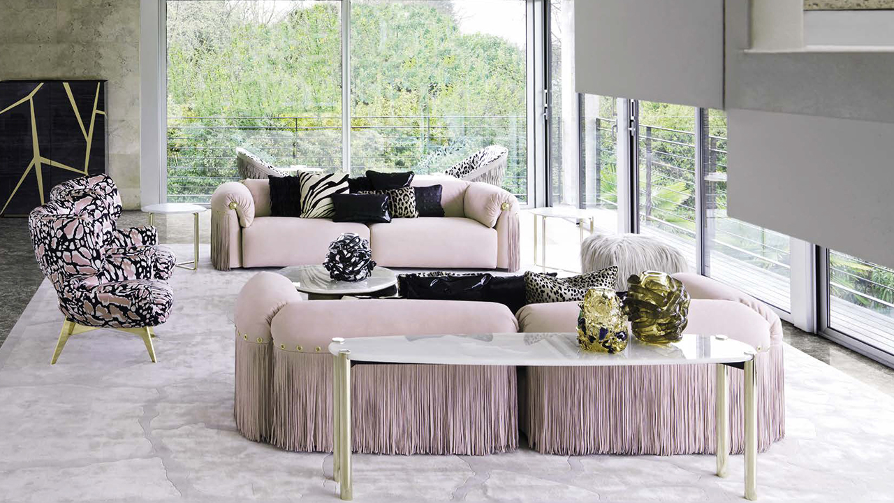 Тренд 2026: бахрома в интерьере