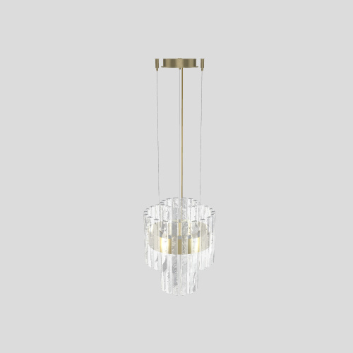 Подвесной светильник Vegas Double Round Suspension S RD40/RD60 DB