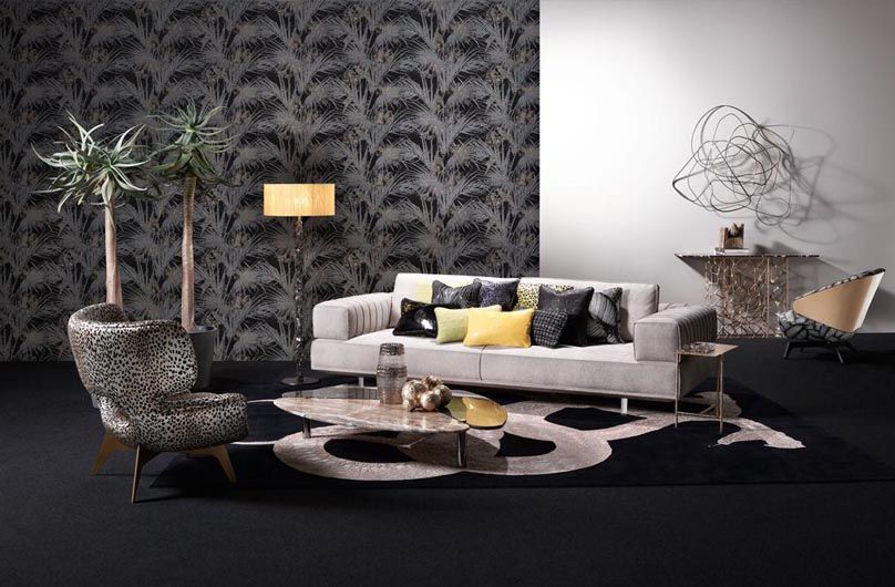 Сафари-парк в новой коллекции Roberto Cavalli Home Interiors