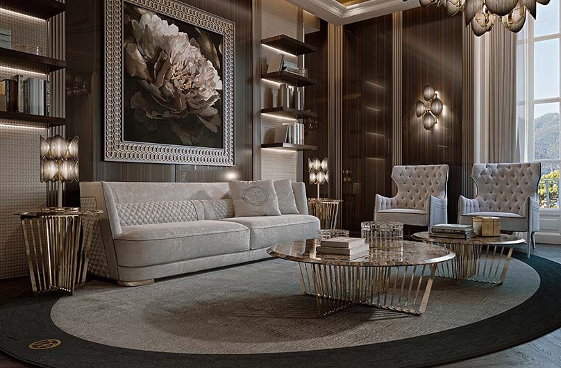 Интерьерные комбинации от Vittoria Frigerio и Patrizia Garganti
