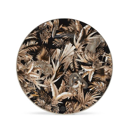 Тарелка Tropical Jungle black