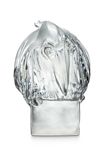 Хрустальная скульптура "Ворон"