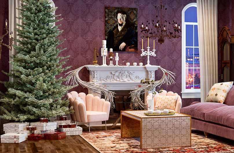 Воссоздаем интерьеры рождественских фильмов с Casa Ricca Expo
