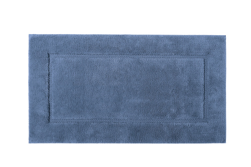 Махровый ковёр для ванной, коллекция EGOIST FRAME, цвет COBALT, 50x80 см