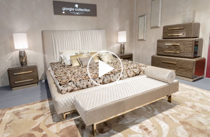 Дизайнер Юлия Курепова выбрала мебель Giorgio Collection для роскошной спальни