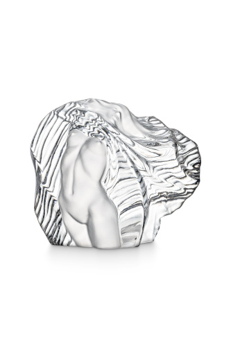 Хрустальная скульптура "Женщина-скала"