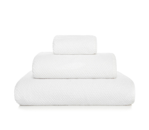 Полотенце махровое, коллекция BEE WAFFLE, цвет WHITE, 50х100 см