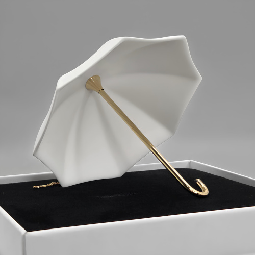 Универсальный декор "Зонт Rene" белый