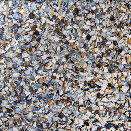Натуральный камень CHARMESTONE Agate Rubane Wish Gold Tile Selection