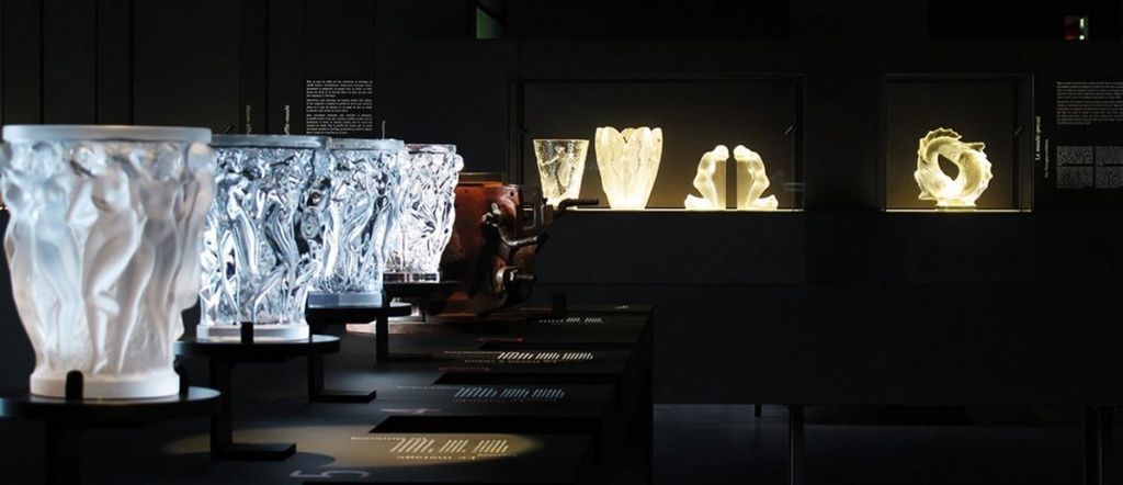 Экспозиция музея Рене Лалик (Rene Lalique)