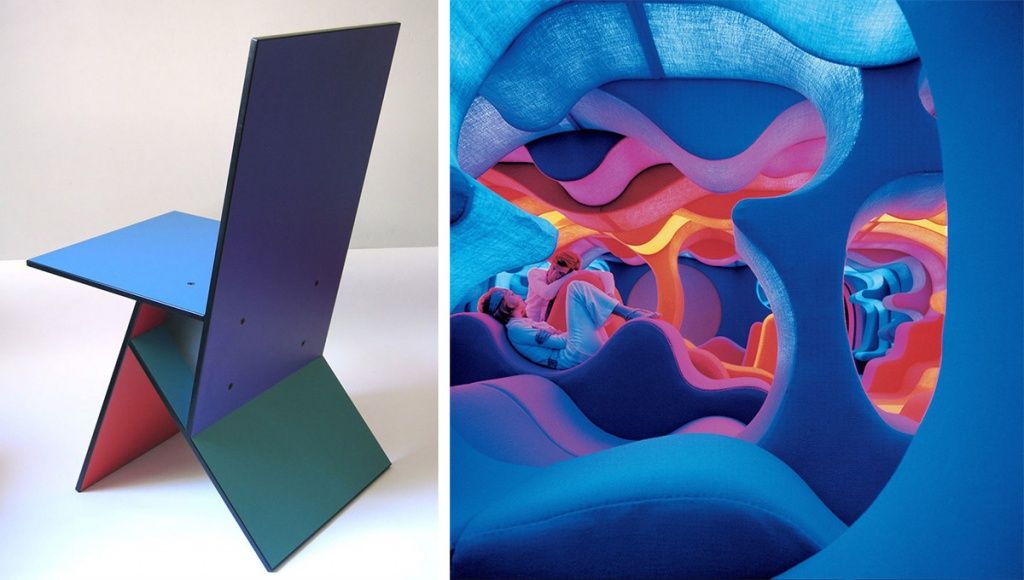 Verner Panton фантастический ландшафт