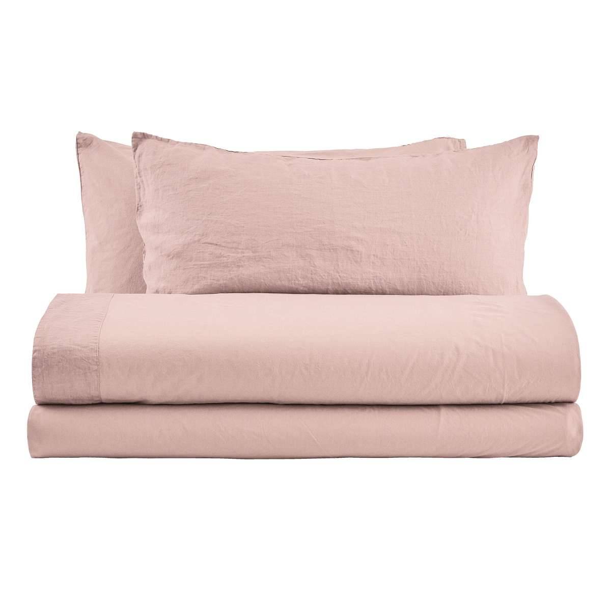 Комплект постельного белья Nantes, цвет INCENSO, Пододеяльник 240x220 см, Наволочки 50x75 см - 2 шт, Простыня 270x290 см