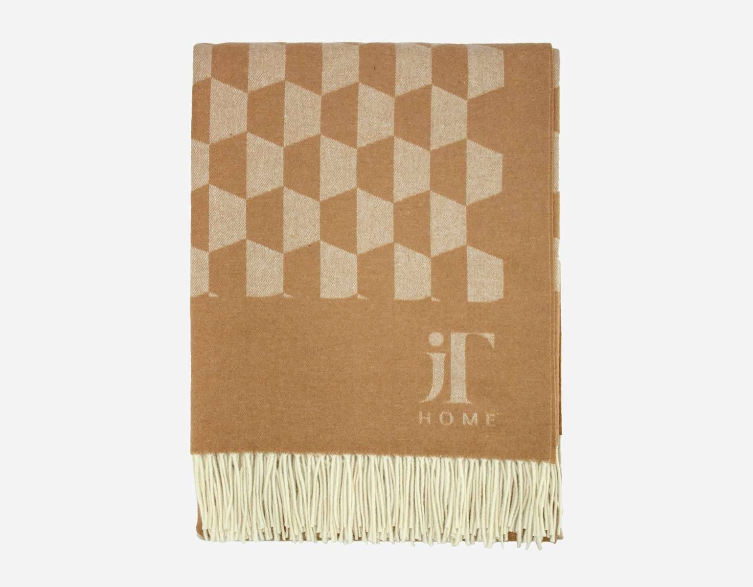 Плед MASCAGNI цвет CAMMELLO, размер 138х175см